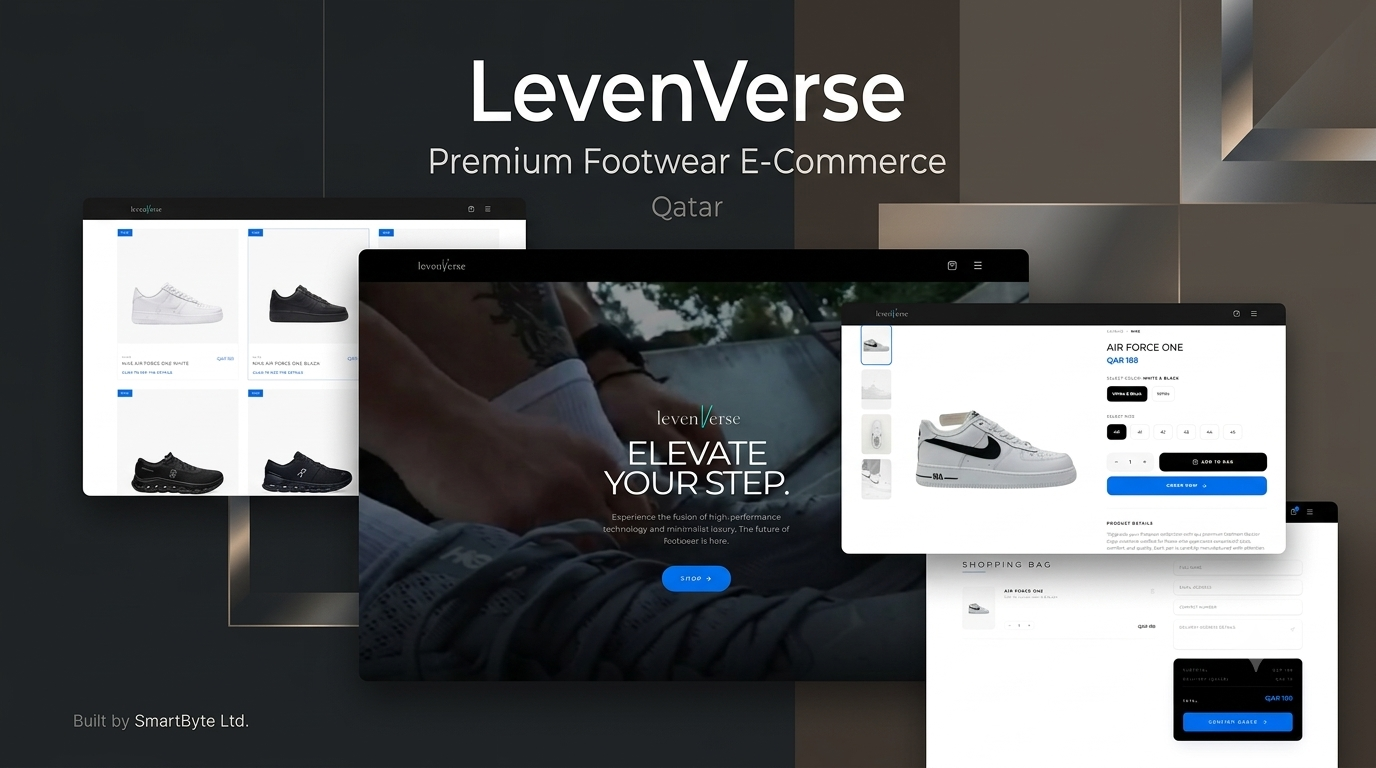 Levenverse — Premium Footwear E-Commerce Platform